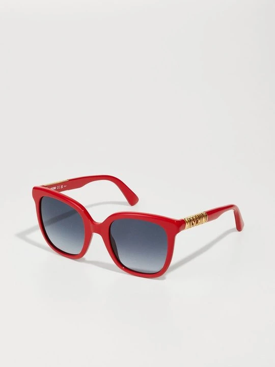 Zdjęcie produktu Okulary przeciwsłoneczne MOSCHINO czerwony