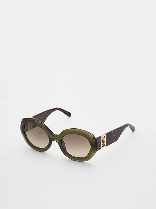 Zdjęcie produktu Okulary przeciwsłoneczne Mulberry zielony