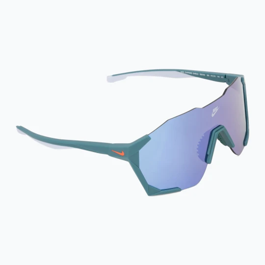 Zdjęcie produktu Okulary przeciwsłoneczne Nike Charged Shield matte bicoastal / purple mirror Niebieski