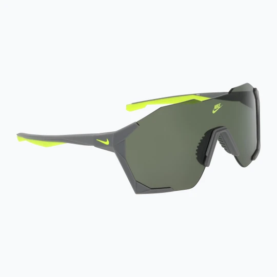 Zdjęcie produktu Okulary przeciwsłoneczne Nike Charged Shield matte smoke grey / green