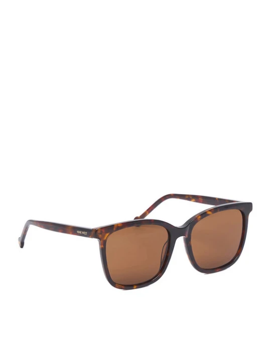 Zdjęcie produktu Okulary przeciwsłoneczne Nine West CEO-NW6626S Brązowy ciemny