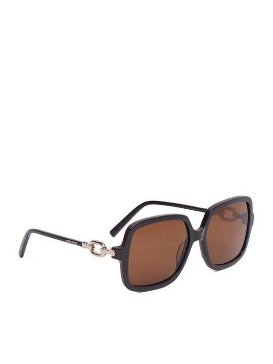 Zdjęcie produktu Okulary przeciwsłoneczne Nine West CEO-NW6658S Brązowy ciemny