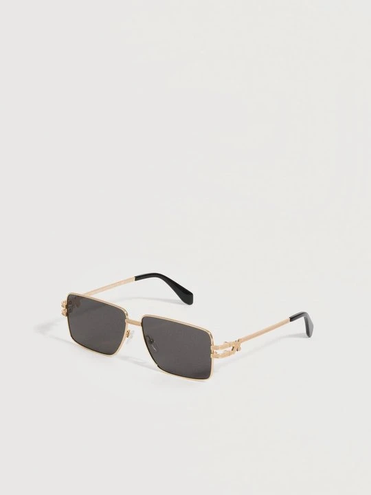 Zdjęcie produktu Okulary przeciwsłoneczne Palm Angels w kolorze złota