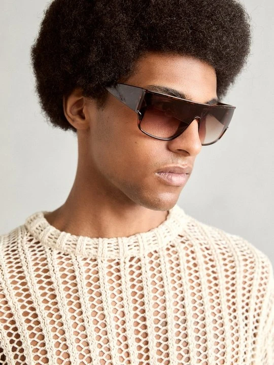 Zdjęcie produktu Okulary przeciwsłoneczne Pier One By Zalando brązowy