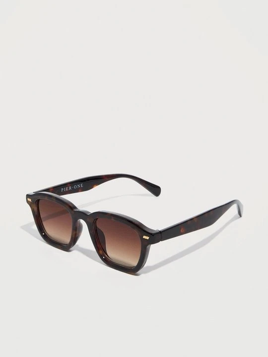 Zdjęcie produktu Okulary przeciwsłoneczne Pier One By Zalando brązowy melanż