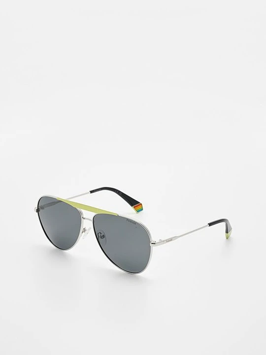 Zdjęcie produktu Okulary przeciwsłoneczne Polaroid srebrny