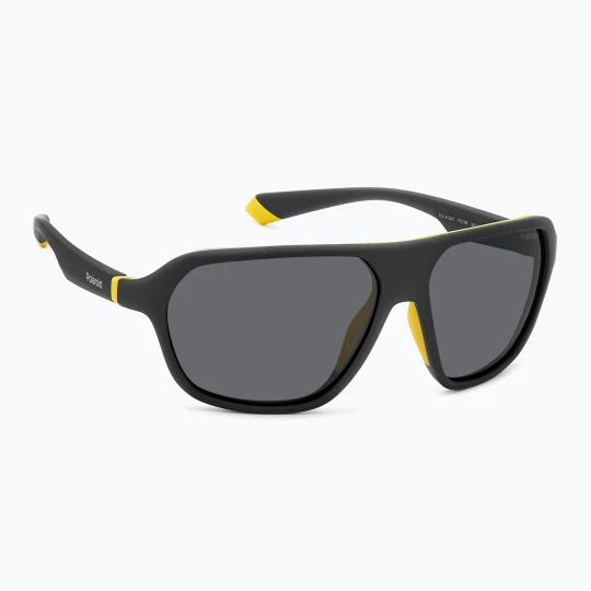 Zdjęcie produktu Okulary przeciwsłoneczne Polaroid PLD 2152/S matte black yellow/grey polarized