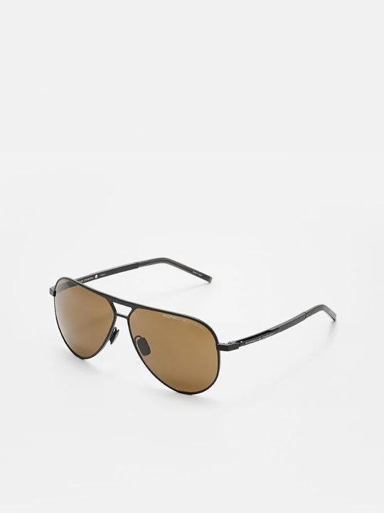 Zdjęcie produktu Okulary przeciwsłoneczne Porsche Design metaliczna czerń
