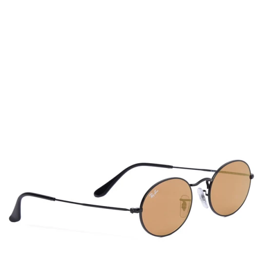 Zdjęcie produktu Okulary przeciwsłoneczne Ray-Ban Oval Flat Lenses 0RB3547N Czarny