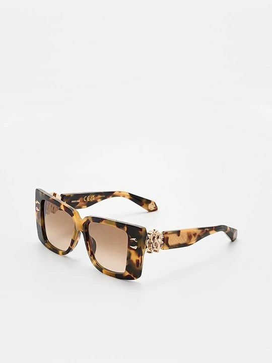 Zdjęcie produktu Okulary przeciwsłoneczne Roberto Cavalli brązowy melanż