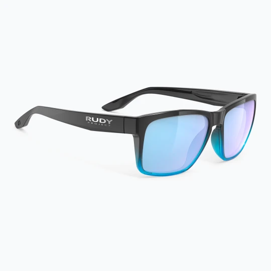 Zdjęcie produktu Okulary przeciwsłoneczne Rudy Project Spinhawk Edge black fade crystal azur gloss / multilaser ice