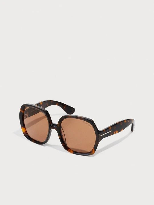 Zdjęcie produktu Okulary przeciwsłoneczne Tom Ford ciemnobrązowy