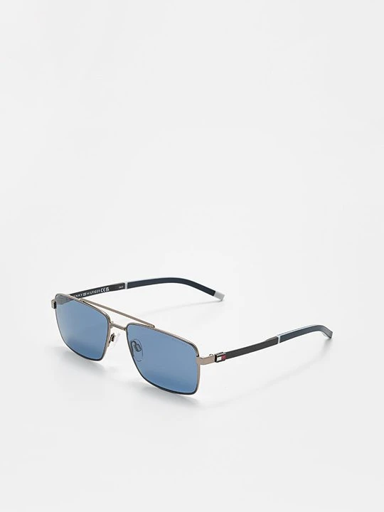 Zdjęcie produktu Okulary przeciwsłoneczne Tommy Hilfiger metaliczna czerń