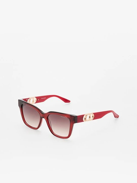 Zdjęcie produktu Okulary przeciwsłoneczne Trussardi czerwony