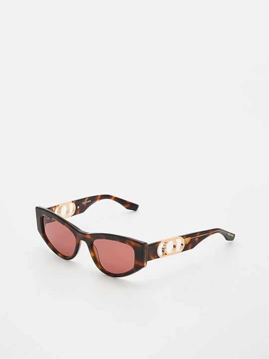 Zdjęcie produktu Okulary przeciwsłoneczne Trussardi brązowy