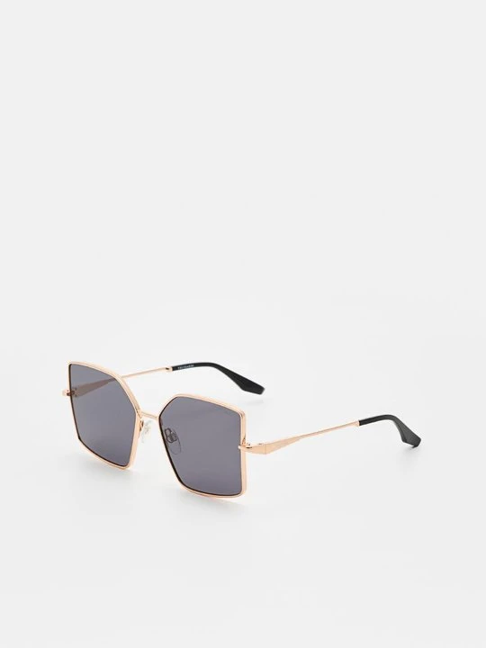 Zdjęcie produktu Okulary przeciwsłoneczne Trussardi złoty