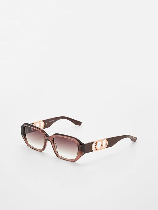 Zdjęcie produktu Okulary przeciwsłoneczne Trussardi brązowy