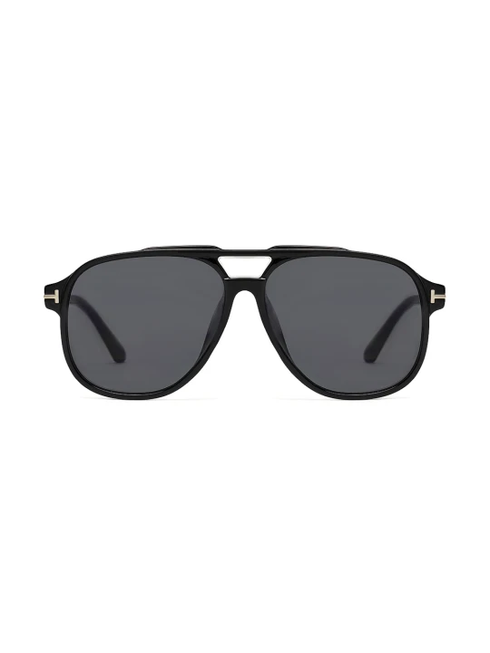 Zdjęcie produktu Okulary przeciwsłoneczne typu aviator czarne TOP SECRET