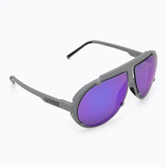 Zdjęcie produktu Okulary przeciwsłoneczne UVEX Esntl Pina grey matt / mirror purple