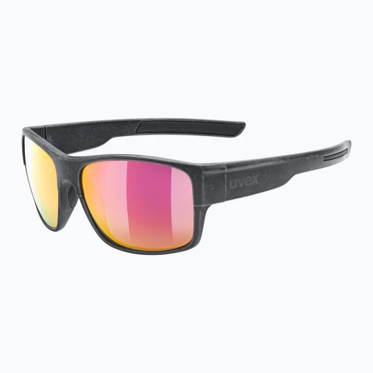 Zdjęcie produktu Okulary przeciwsłoneczne UVEX Esntl Urban black matt / mirror red