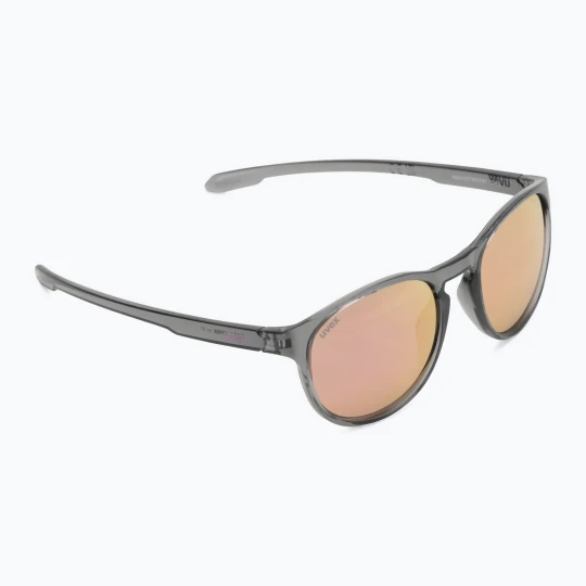 Zdjęcie produktu Okulary przeciwsłoneczne UVEX LGL 53 smoke / mirror pink Szary