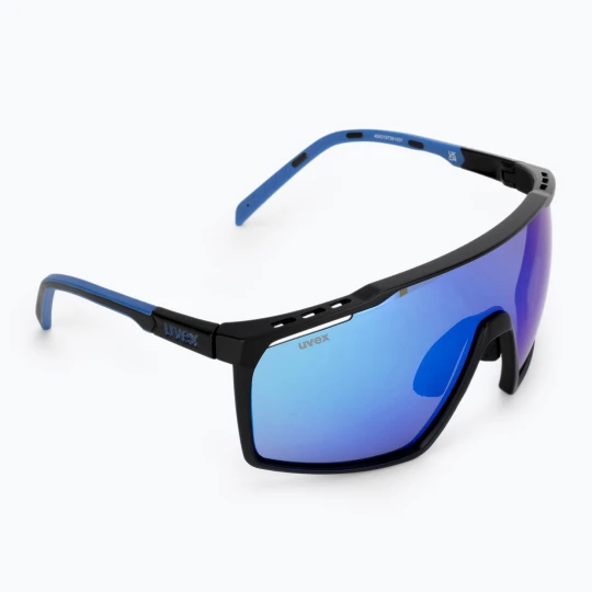 Zdjęcie produktu Okulary przeciwsłoneczne UVEX Mtn Perform black blue matt / mirror blue