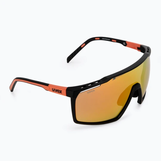 Zdjęcie produktu Okulary przeciwsłoneczne UVEX Mtn Perform black red matt / mirror red