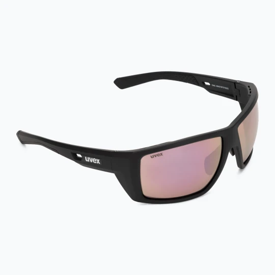 Zdjęcie produktu Okulary przeciwsłoneczne UVEX Mtn Venture CV black matt / mirror pink