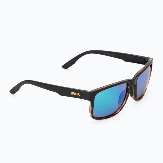 Zdjęcie produktu Okulary przeciwsłoneczne UVEX Poise black demi matt / mirror green