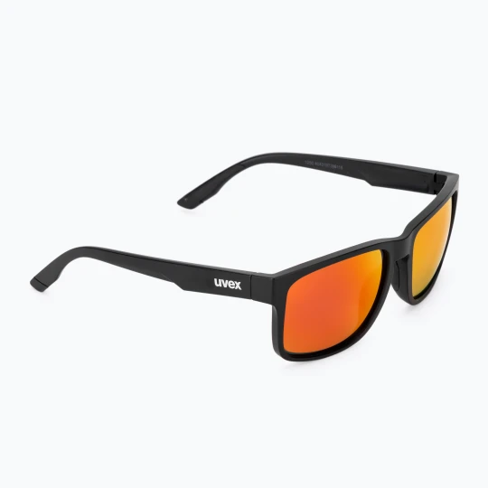 Zdjęcie produktu Okulary przeciwsłoneczne UVEX Poise black matt / mirror red