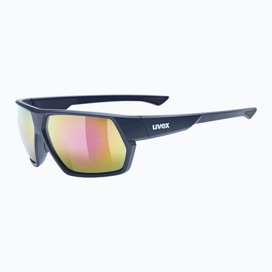 Zdjęcie produktu Okulary przeciwsłoneczne UVEX Sportstyle 238 deep space matt / mirror red Granatowy