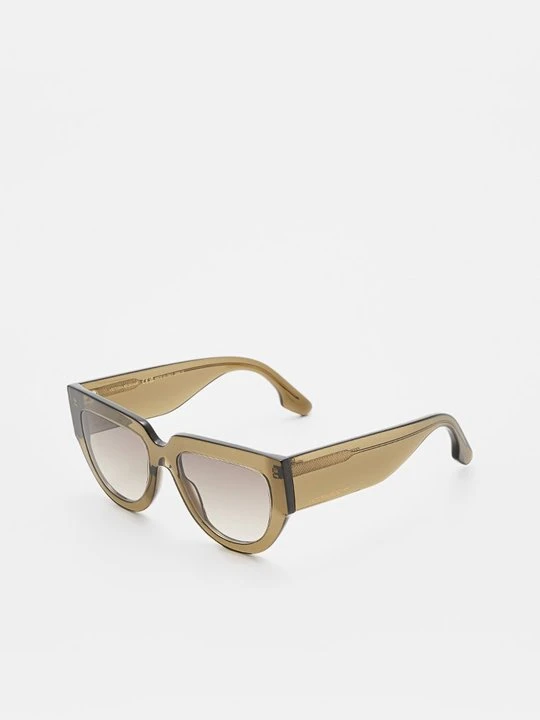 Zdjęcie produktu Okulary przeciwsłoneczne Victoria Beckham khaki