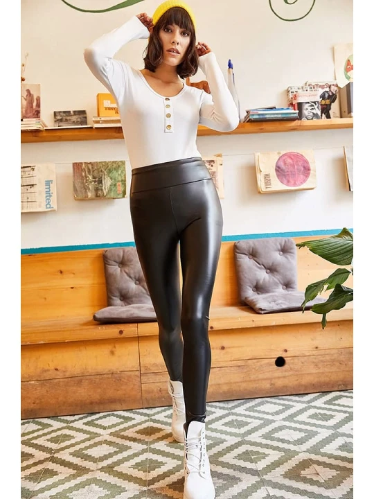 Zdjęcie produktu Olalook Legginsy w kolorze czarnym rozmiar: L