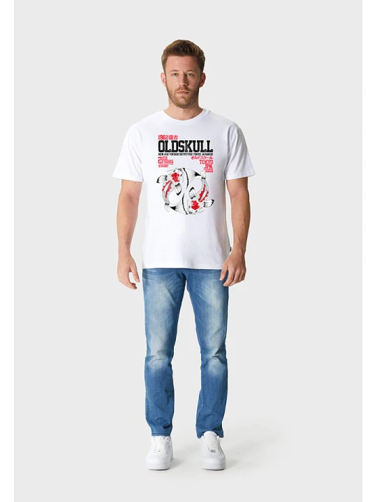 Zdjęcie produktu OLDSKULL Koszulka w kolorze białym rozmiar: S