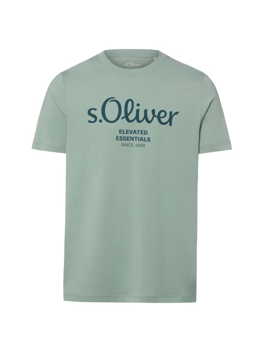 Zdjęcie produktu .Oliver koszulka Mężczyźni Bawełna (100%) zielony s.Oliver