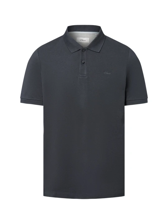 Zdjęcie produktu .Oliver koszulka polo Mężczyźni Bawełna szary s.Oliver