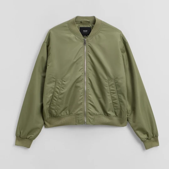 Zdjęcie produktu Oliwkowa kurtka bomber z kieszeniami House khaki