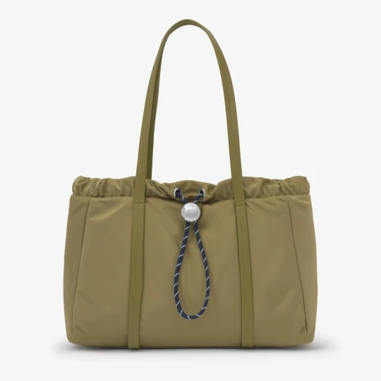 Zdjęcie produktu Oliwkowa Torba Z Rączkami Empire Soft - Tous PALE GREEN