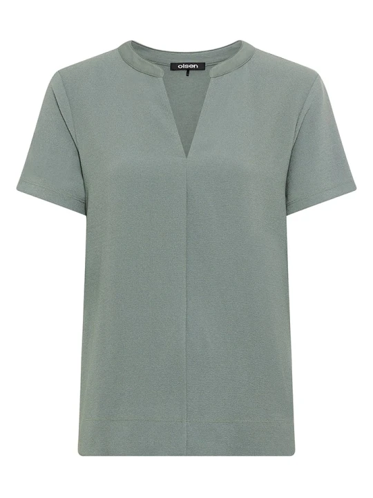Zdjęcie produktu Olsen Koszulka w kolorze khaki rozmiar: 38