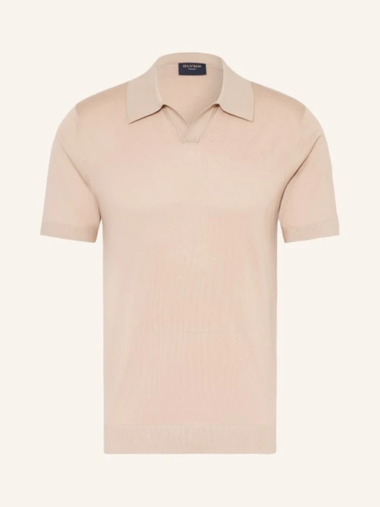 Zdjęcie produktu Olymp Dzianinowa Koszulka Polo beige
