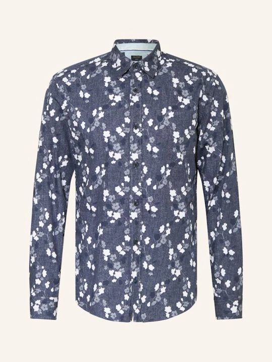 Zdjęcie produktu Olymp Koszula Casual Regular Fit W Stylu Jeansowym blau