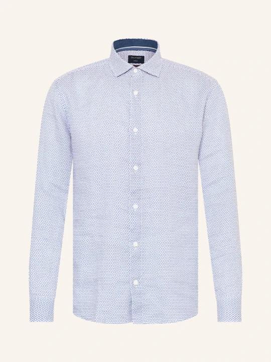 Zdjęcie produktu Olymp Koszula Casual Regular Fit Z Lnu blau