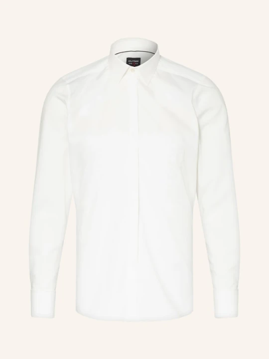 Zdjęcie produktu Olymp Koszula Level Five Body Fit Z Mankietem Wywijanym beige ECRU