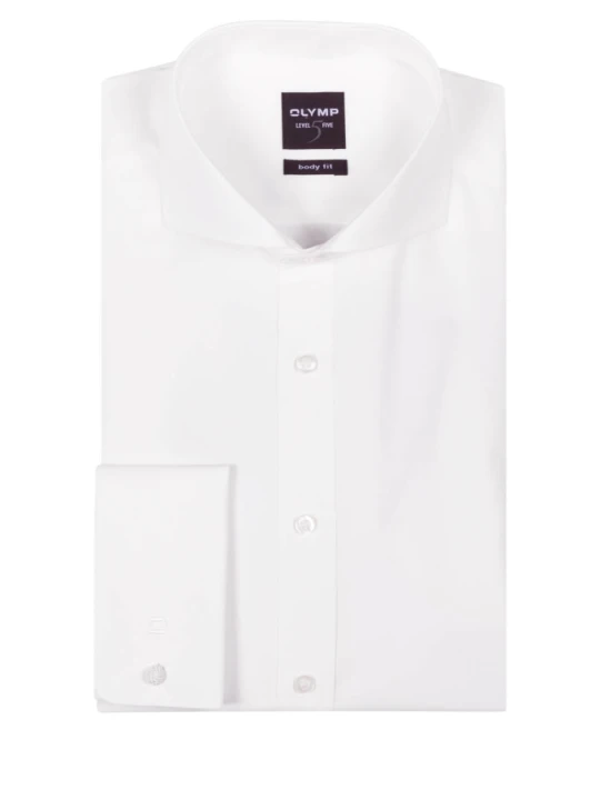 Zdjęcie produktu Olymp Koszula Level Five Body Fit Z Wywijanym Mankietem weiss OFFWHITE