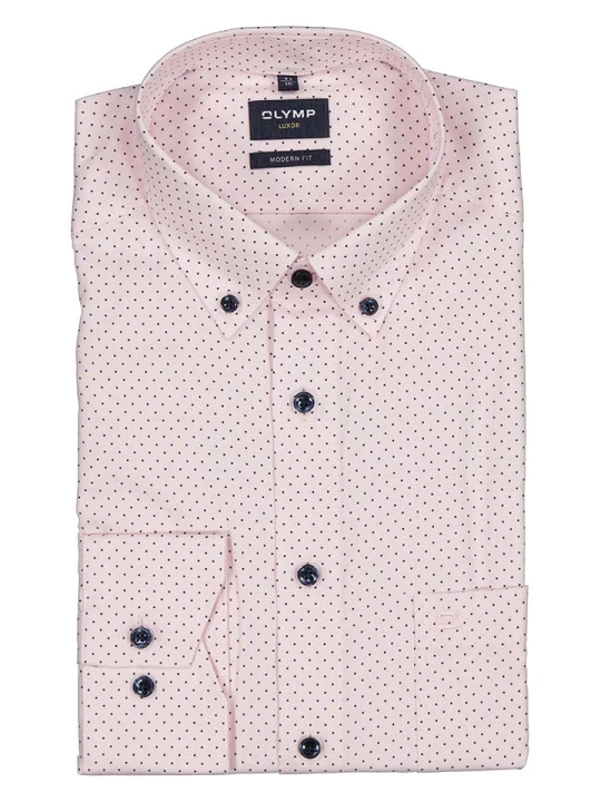 Zdjęcie produktu OLYMP Koszula "Luxor" - Modern fit - w kolorze jasnoróżowym rozmiar: 39