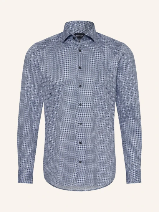 Zdjęcie produktu Olymp Koszula Z Dżerseju Level Five 24 / Seven Body Fit blau