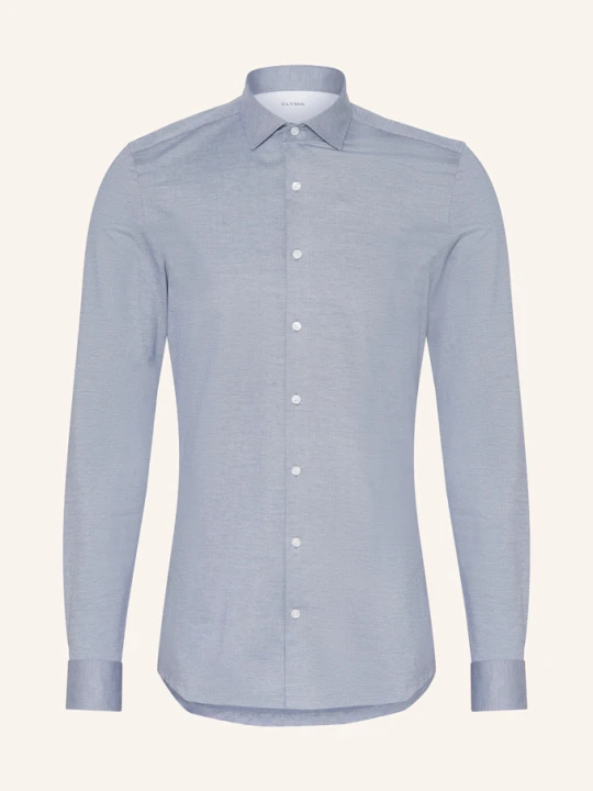 Zdjęcie produktu Olymp Koszula Z Dżerseju No. Six Super Slim Fit blau GRANATOWY