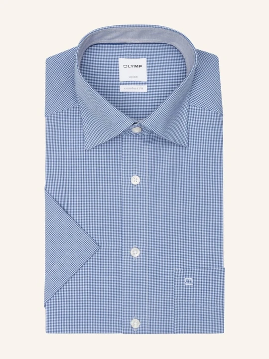 Zdjęcie produktu Olymp Koszula Z Krótkim Rękawem Luxor Comfort Fit blau