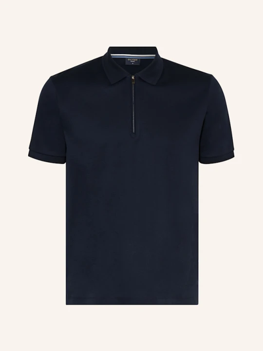 Zdjęcie produktu Olymp Koszulka Polo Z Dżerseju Casual Comfort Fit blau GRANATOWY
