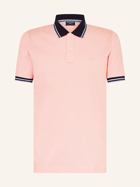 Zdjęcie produktu Olymp Koszulka Polo Z Piki Casual Fit rosa RÓŻOWY
